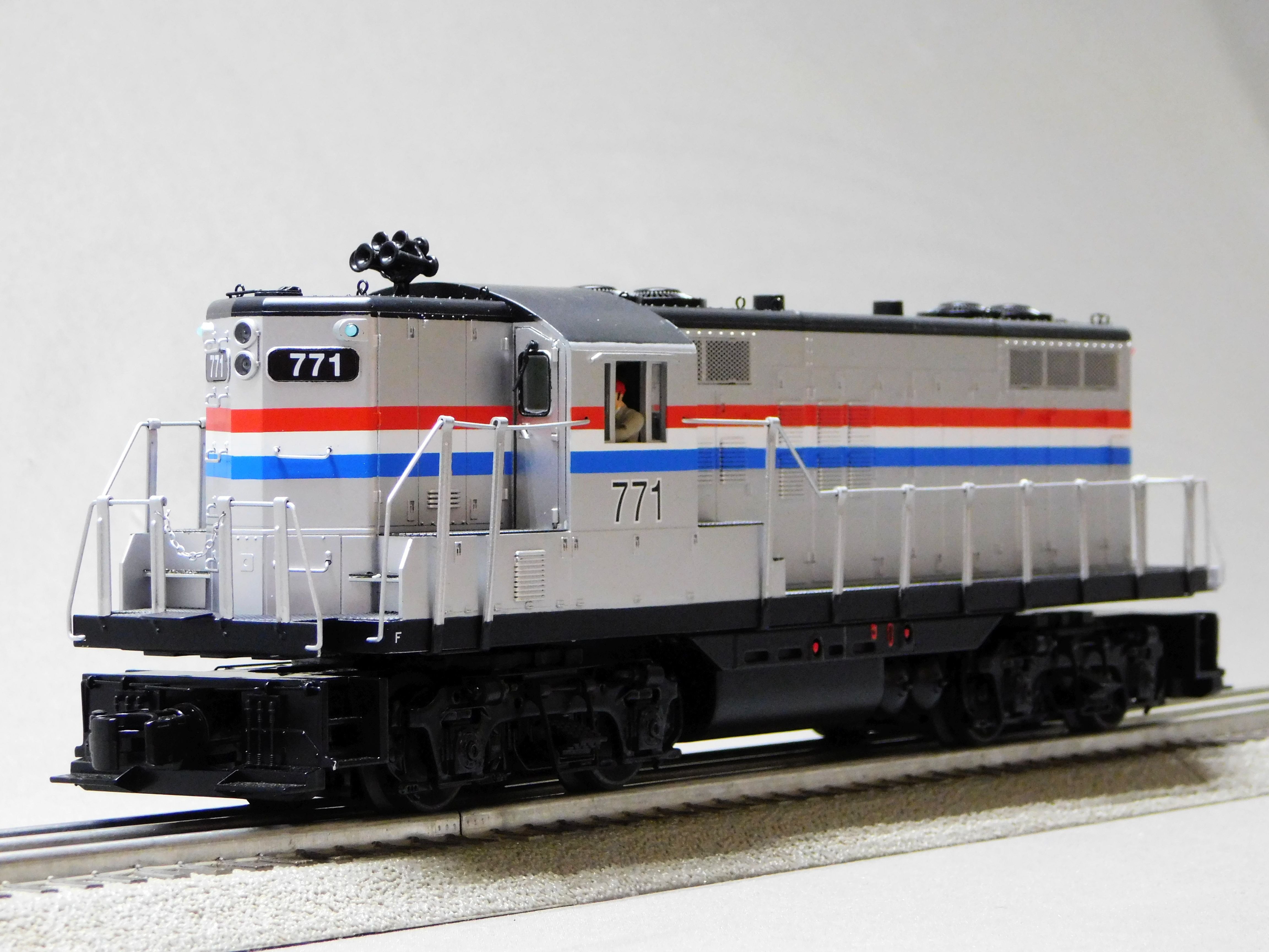 MTH PREMIER AMTRAK GP7 #771 DIESEL ENGINE W/PROTO 3 O GAUGE train 20-29051-1