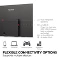 thumbnail image 5 of ViewSonic VX1655-4K 15.6 Inch 4K UHD Portable LED IPS Monitor with 2 Way Powered 60W USB C, Mini HDMI, Dual Speakers, and Built-in Stand with Tripod Mount, 5 of 5