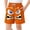 Orange, variant on Eltusu Boys Board Shorts, Drawstring Loose Fit Funny Elastic Waistband Swim Trunks Orange Size 7T