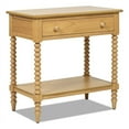 thumbnail image 1 of Easton 28 Table d'Appoint Moderne Style Ferme à 1 Tiroir avec Tablette Brun Naturel, 1 of 10