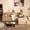 Beige, variant on LAKPS 107" L-Shaped Right Modular Boneless Sofa, Deep Seat Corduroy Couch for Adults, No Assembly Required (2 Packages), Black