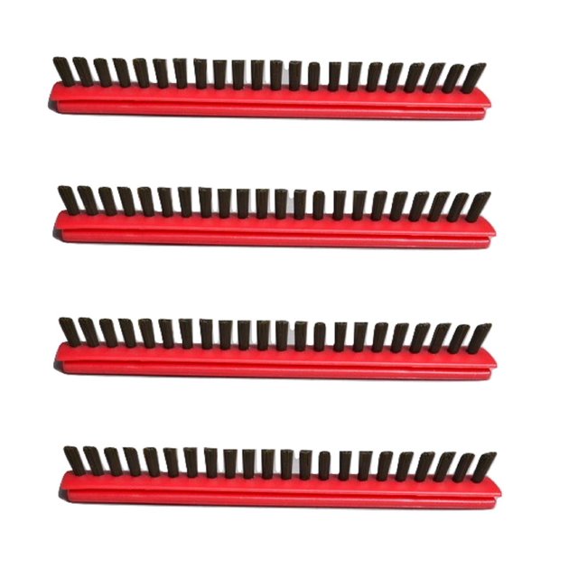 Insertos De Rollo De Cepillo De Metal Para Aspiradora Vertical Carpet-Pro, Paquete De 4, Pieza Original # B012-2400B