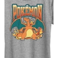 thumbnail image 3 of Pokémon - Charizard Collegiate -  Women's Short Sleeve Graphic T-Shirt, 3 of 5
