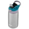 thumbnail image 4 of Contigo Kids Straw Stainless Steel Water Bottle with AUTOSPOUT Lid, 13oz., 4 of 6