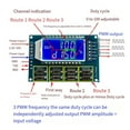 thumbnail image 6 of LCD 3-way PWM Module 1HZ~150KHZ Adjustable Rectangular Wave Signal Generator 55*38mm Tools Accessories, 6 of 6