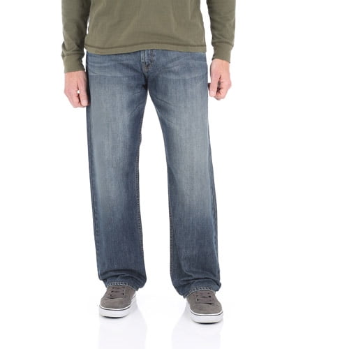 wrangler mens baggy jeans