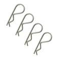 thumbnail image 1 of Husky Towing Trailer Hitch Pin Clip 30004 Fifth Wheel Trailer Hitch Rail Pin; Pack Of 4, 1 of 4