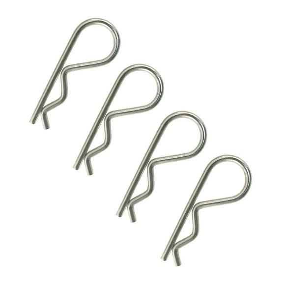 Husky Towing Trailer Hitch Pin Clip 30004 Fifth Wheel Trailer Hitch Rail Pin; Pack Of 4