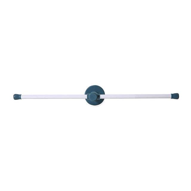 Storage Rack Clothing Holder Puncture-free No Drill Handily Install Convenience Multipurpose Sundries Mount Home Supplies Blue