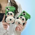 thumbnail image 7 of BINUFF Panda Butt Phone Case - Cute 3D Silicone Phone Cover for Girls, for iPhone 13, 7 of 7