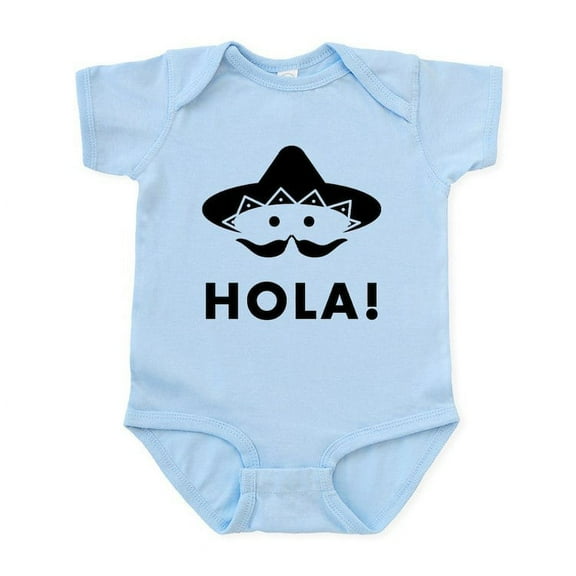 CafePress - Mexican Mustache Infant Bodysuit - Baby Light Bodysuit, Size Newborn - 24 Months
