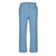 thumbnail image 2 of Pantalones largos para hombre, de lino, color liso, con bolsillos y botones, de poliéster., 2 of 5