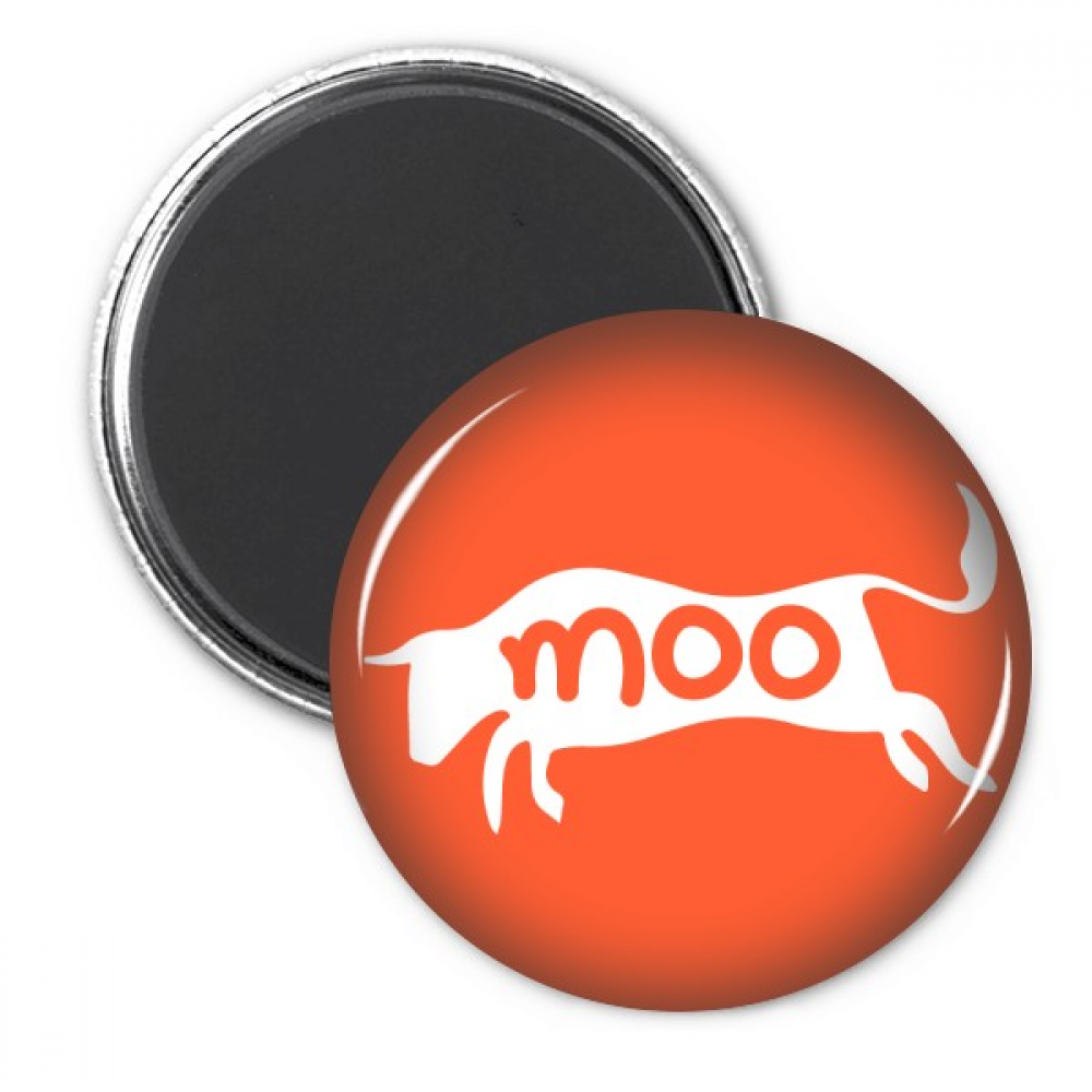 Buffalo Mutter Refrigerator Sticker Decoration Badge