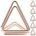 thumbnail image 1 of 6Pcs Triangle Table Card Holders Place Card Holders Wedding Table Number Holders Photo Holder Clips, 1 of 1