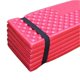 thumbnail image 3 of Foldable Sleeping Mat Soft PVC Thickened Double Egg Crate Sleeping Pad for Outdoor Camping Red Black 186x57, 3 of 5