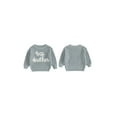 thumbnail image 2 of BemeyourBBs Boy Fall Sweater Letter Embroidered Crewneck Long Sleeve Pullover, 2 of 9