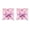 Light Pink, variant on Solitaire Cubic Zirconia CZ Crystal Square Stud Earrings Jewelry for Women and - Pink
