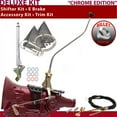 thumbnail image 1 of American Shifter  TH350 Shifter Kit Chrome 23 in. Swan E Brake Cable Trim Kit for F65C4, 1 of 1