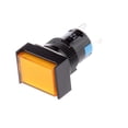 thumbnail image 1 of 12V APAGADO (ENCENDIDO) Botón Pulsador Momentáneo Interruptor de Bocina Luz Del Coche Tablero de Instrumentos Barco Amarillo shamjiam interruptor de botón, 1 of 5
