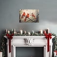thumbnail image 2 of ZHONGYUTONG Vintage Cardinal Wall Art Pictures of Red Birds Cardinal on Branch Painting Rustic Elegant Bird Canvas Winter Animal Artwork Print Framed (16.00" x 24.00"), 2 of 5