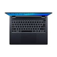 thumbnail image 4 of Acer TravelMate P4 14 TMP414-55 - Intel Core Ultra 5 - 225U / up to 4.8 GHz - Win 11 Pro Education - Intel Graphics - 16 GB RAM - 512 GB SSD NVMe, QLC - 14" IPS 1920 x 1200 - Gigabit Ethernet - Wi-Fi 7, Bluetooth - slate blue - kbd: US Intl, 4 of 8
