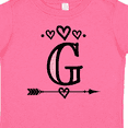 thumbnail image 4 of Inktastic Letter G Monogram Tribal Arrow Girls Toddler T-Shirt, 4 of 5