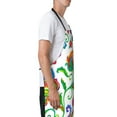 thumbnail image 3 of Picia Paisley Waterproof Apron for Unisex Adult - Adjustable Bib Apron with Pockets, Ideal for Cooking, Gardening, Painting, and Household Chores, 3 of 9