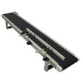 thumbnail image 2 of EQCOTWEA 59"*7.8" Desktop PVC Conveyor Belt Industrial Transport with Single Guardrail Stainless Steel, 2 of 6