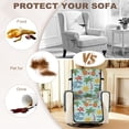 thumbnail image 4 of TSOVTHRID Summer Recliner Slipcover Stretch Reclining Chair Covers Non Slip Recliner Sofa Slipcovers with Pocket Fitted Sofa Couch Cover for Pet Living Room, Palm Tree Tropical Floral Fruit Print, 4 of 7