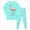 C248--Mint Green, variant on 8-9 Years Girl Boy Fall Winter Back-To-School Outfits Casual 2PCS Pants Set Long Sleeve Sweatshirt Tops and Sweatpants Joggers for 0-5T Pajamas & Dailywear,Watermelon Red
