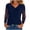 Navy, variant on Women Cowl Neck Tops Dressy Casual Mesh Lace Long Sleeve Blouses Elegant Loose Evening Party Shirts (Red, S)