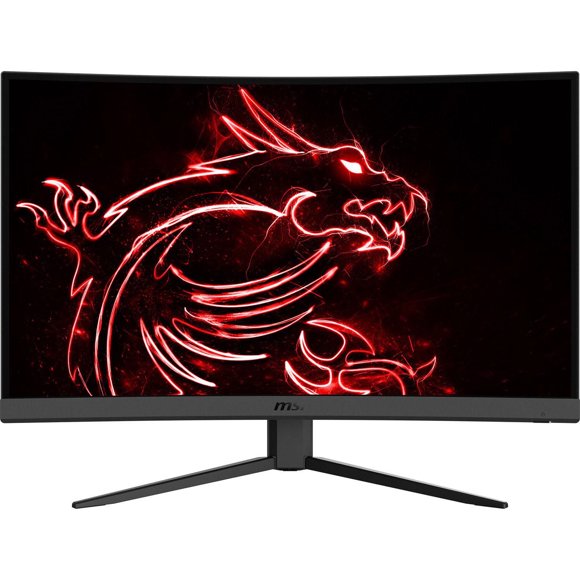 MSI 32" QHD 1500R Curvature 16:9 Aspect Ratio Non-Glare Super Narrow Bezel 1ms 2560 x 1440 170Hz Refresh Rate Tilt Adjustment AMD FreeSync G32CQ4 E2