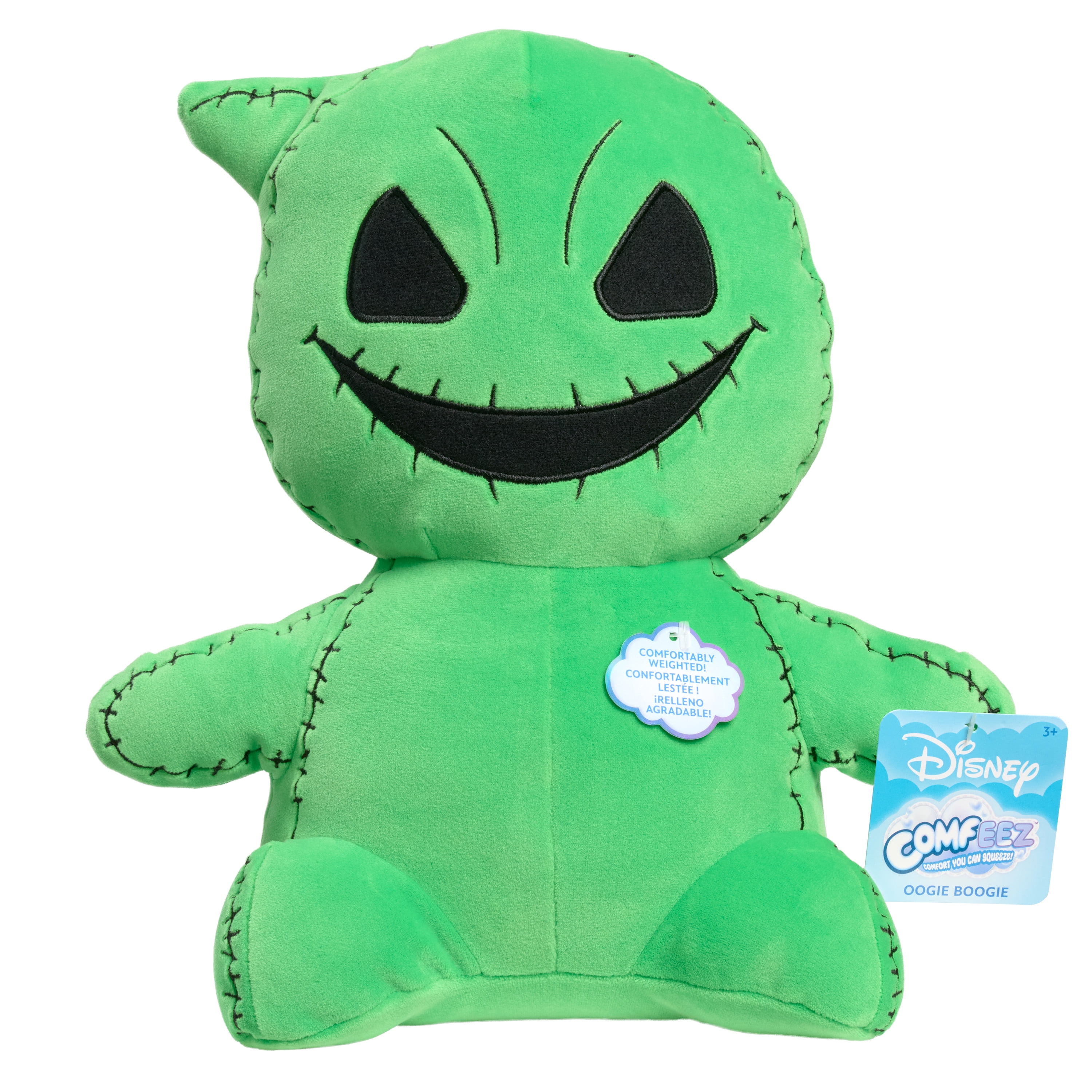 Disney Tim Burton’s The Nightmare Before Christmas Oogie Boogie Comfeez 2 lb Weighted Plush, Ages 3+