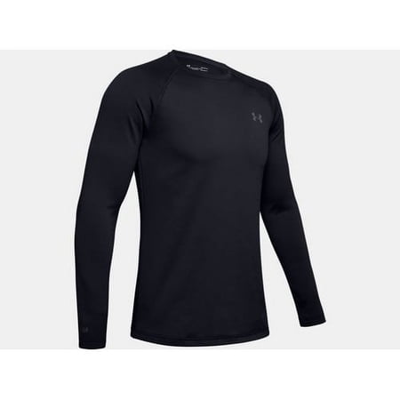 Under Armour Men s ColdGear Base 3.0 Crew Neck Shirt Black