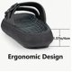 thumbnail image 4 of Weweya Sandals For Women And Men - Pillow Slippers - Double Buckle Adjustable Slides - Eva Flat Sandals, 4 of 5