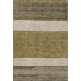 thumbnail image 2 of Addison Rugs Mayfield Premium Machine Washable Transitional Stripes Coffee Rectangle Rug, 10' X 14' Machine Washable Transitional Stripes Coffee Oversized Sherpa Throw Blanket, 2 of 7
