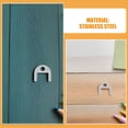thumbnail image 3 of HAMPPLIES 2Pcs Hard Paper Towel Key Stainless Steel Compact Design With Hole For Adults Home Use, 3 of 8