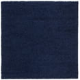 thumbnail image 3 of Safavieh Athens Talia Solid Shag Area Rug, Navy, 6'7" x 6'7" Square, 3 of 9