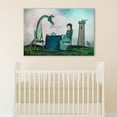 thumbnail image 4 of Marmont Hill "Tea with a Dragon" by Andrea Doss Painting Print on Wrapped Canvas, 4 of 7