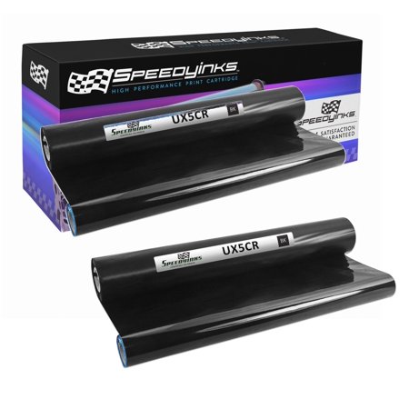 Speedy Compatible Fax Thermal Rolls Replacement for Sharp UX-5CR (Black  4-Rolls)