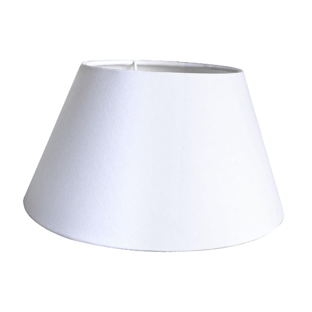 Pantalla de lámpara cilíndrica, decoración moderna para el hogar, cubierta de luz para comedor, restaurante o cualquier otro lugar. Blanco