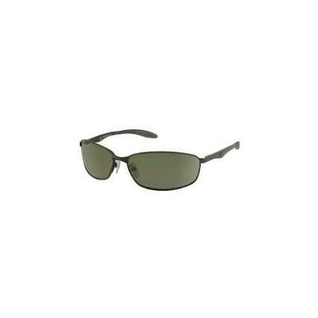 Gargoyles Traction Sunglasses, Black/ Green Polar