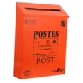 thumbnail image 4 of LABSERRON 1Set Covered Mailbox for Home Use Wall Hanging Storage 11.4x8.7x2.4in, 4 of 8