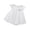 White, variant on LYMAYTER ‌‌Baby Girl Smocked Romper Bubble Bodysuit Mesh Tulle Princess Dress Cake Smash Outfit‌ 3-24M‌‌‌