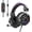 Black, variant on FIFINE H19 Open-Back Gaming Headset with Microphone for PC PS5, Wired Big Over-Ear Headphones with 7.1 Surround Sound, EQ Modes, RGB Lighting Switch