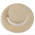 thumbnail image 6 of Mgmyaa Women French Style Pearl Flower Summer Bucket Hat Elegant Wide Brim Beach Vacation Cap Foldable Lightweight Sun Protection Headwear by Mgmyaa, 6 of 9