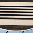 thumbnail image 5 of Safavieh Courtyard Black Indoor Outdoor Rug - Round 5'3", 5 of 5