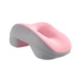 thumbnail image 1 of Almohada de escritorio para siestas, espuma viscoelástica, portátil, multifunción, reposacabezas, suave y práctico soporte para el cuello, cojín de Rosa, 1 of 8
