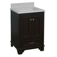 thumbnail image 3 of Nantucket 24" Bathroom Vanity with Chocolate Cabinet and Quartz Top, 3 of 7
