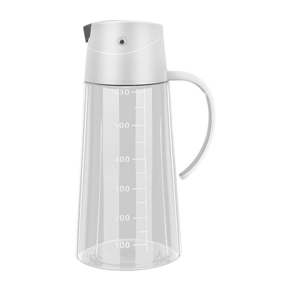 THLKIF Auto Flip Olive Oil Dispenser Bottle, 21 OZ Oil and Vinegar Dispenser, Leakproof Condiment Container for Cooking, Ideal Oil Dispenser for Kitchen, 630ml Glass Oil Bottle Pour for Oil Sauce